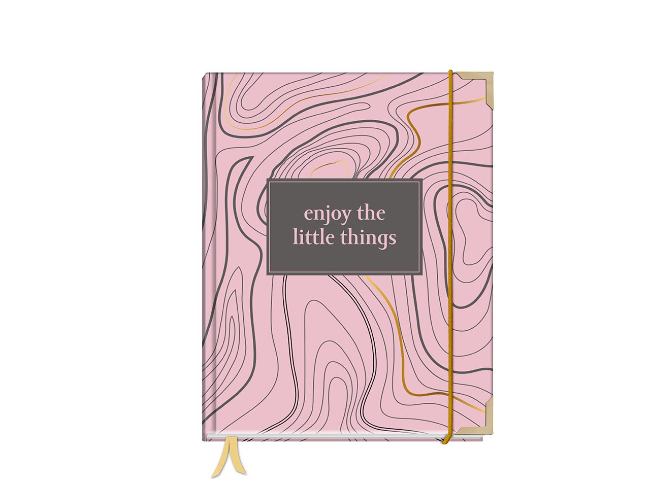 Planer / kalendarz 2026 szyty – POZIOMICE RÓŻ planer kalendarz roczny