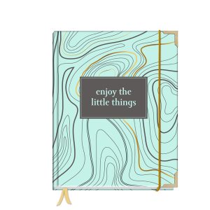 Planer / kalendarz 2026 szyty – POZIOMICE TURKUS planer kalendarz roczny