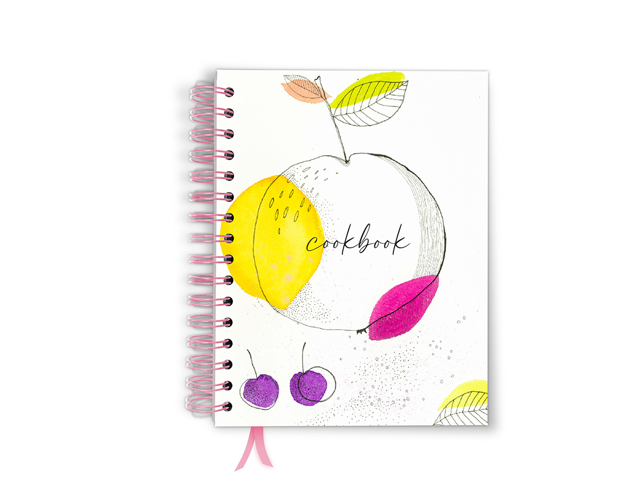 WIŚNIA HAND przepiśnik czyli COOKBOOK cookbook przepiśnik na prezent