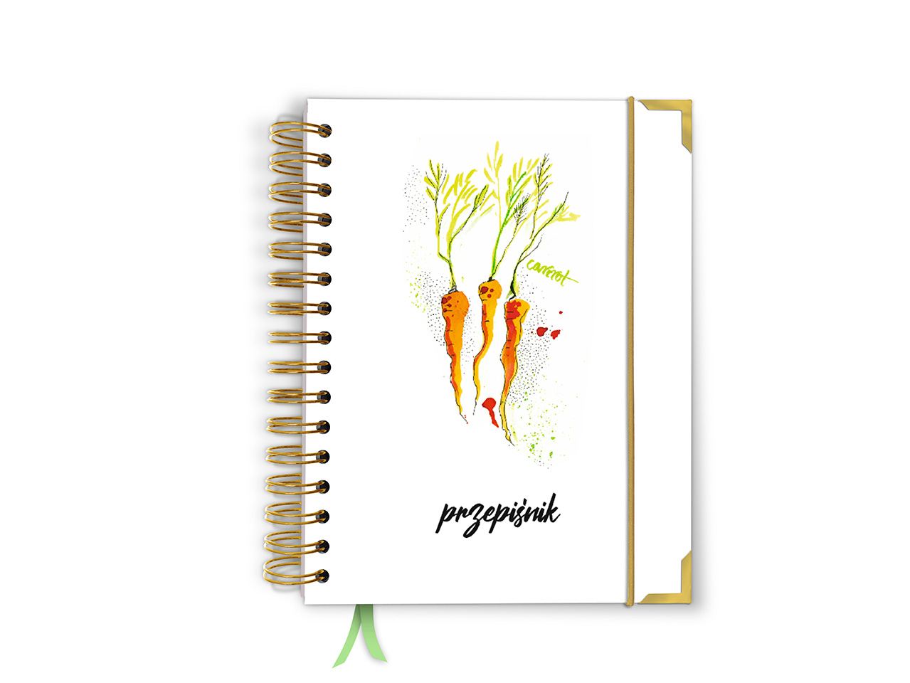 Przepiśnik czyli COOKBOOK – carrot cookbook przepiśnik na prezent