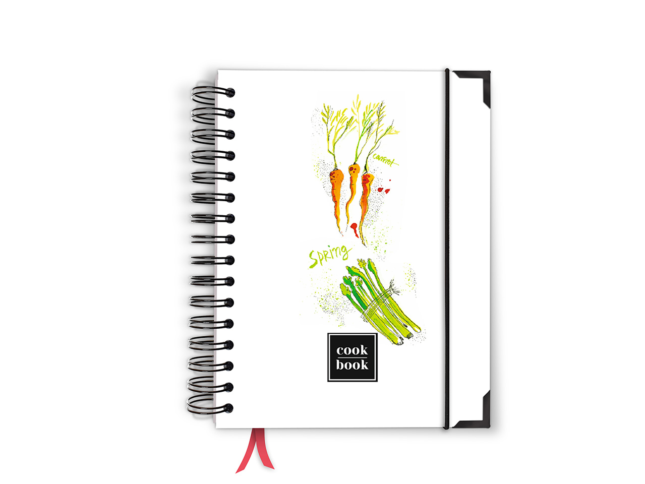 Przepiśnik czyli COOKBOOK – spring cookbook przepiśnik na prezent