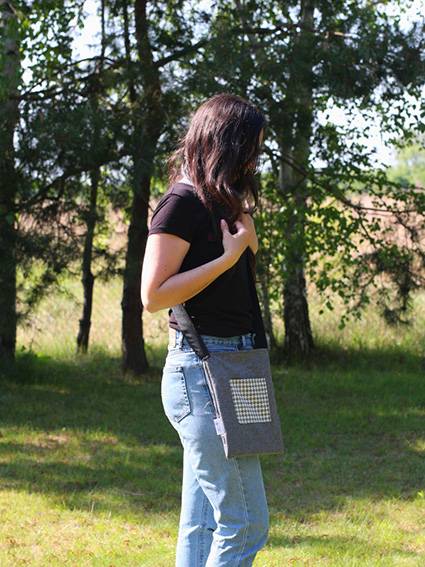 Torebka handmade i zero waste – pepitka Torebka handmade i zero waste - pepitka - obrazek 5