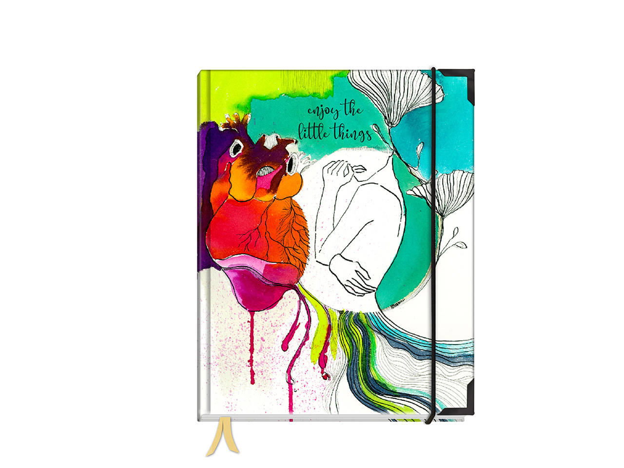 Kalendarz 2026 szyty – ART HEART planer kalendarz roczny