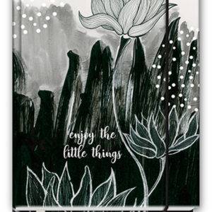 Planer / kalendarz 2026 szyty – CZARNY KWIAT Planer / kalendarz 2026 szyty - CZARNY KWIAT