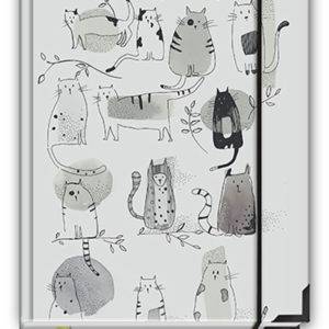 kalendarz planer bujo szyty