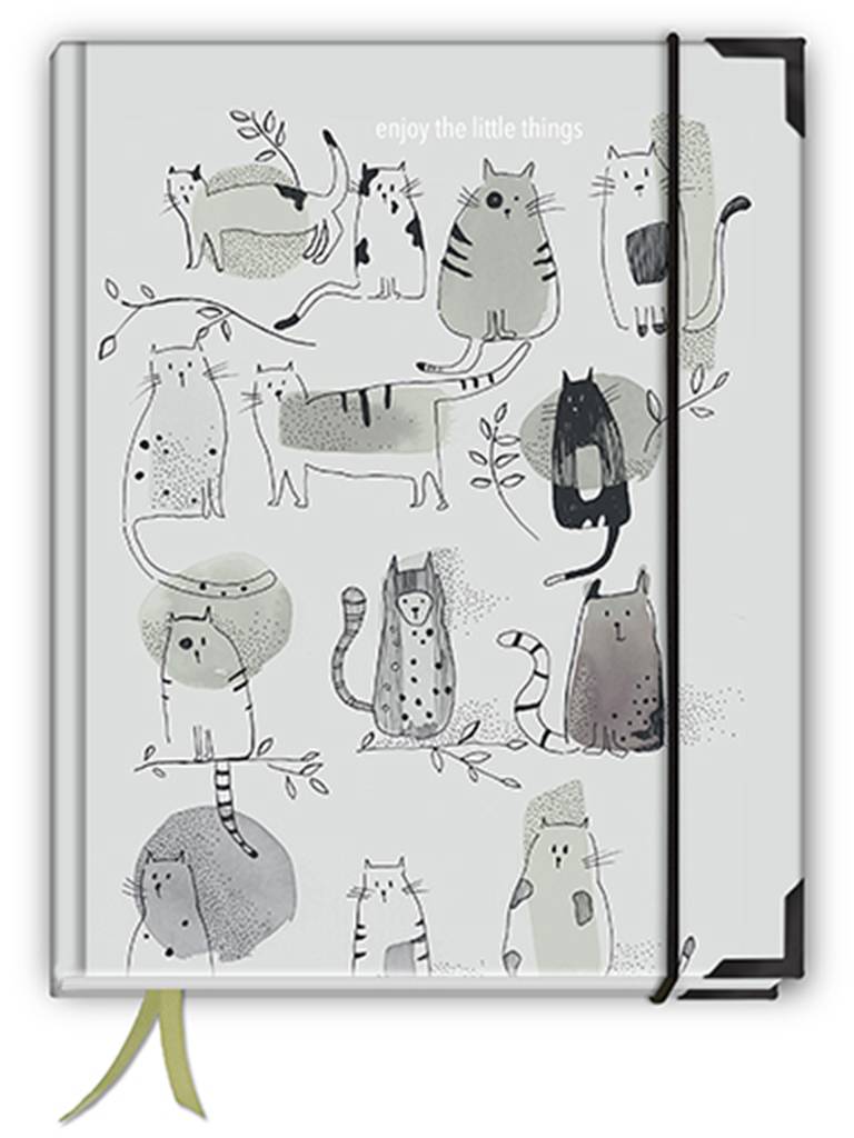 kalendarz planer bujo szyty