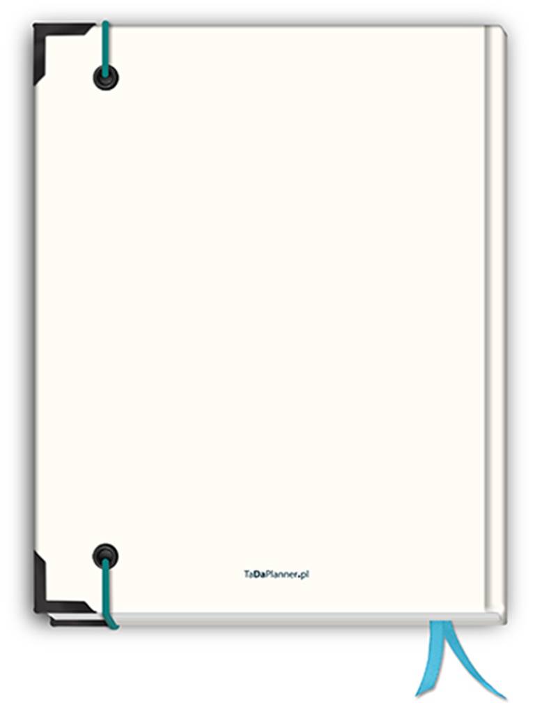 Bullet journal szyty – listki szyte