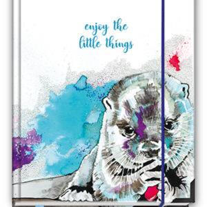 Kalendarz książkowy 2026 PLANER – OTTER kalendarz bujo bullet journal notes personalizowany