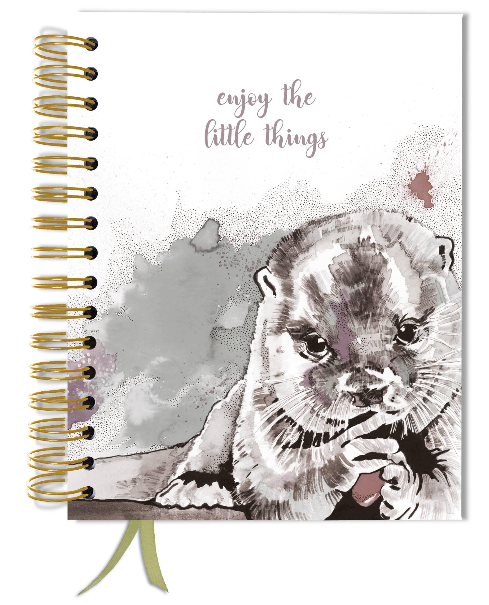 Kalendarz 2026 – otter mono planer kalendarz bullet journal