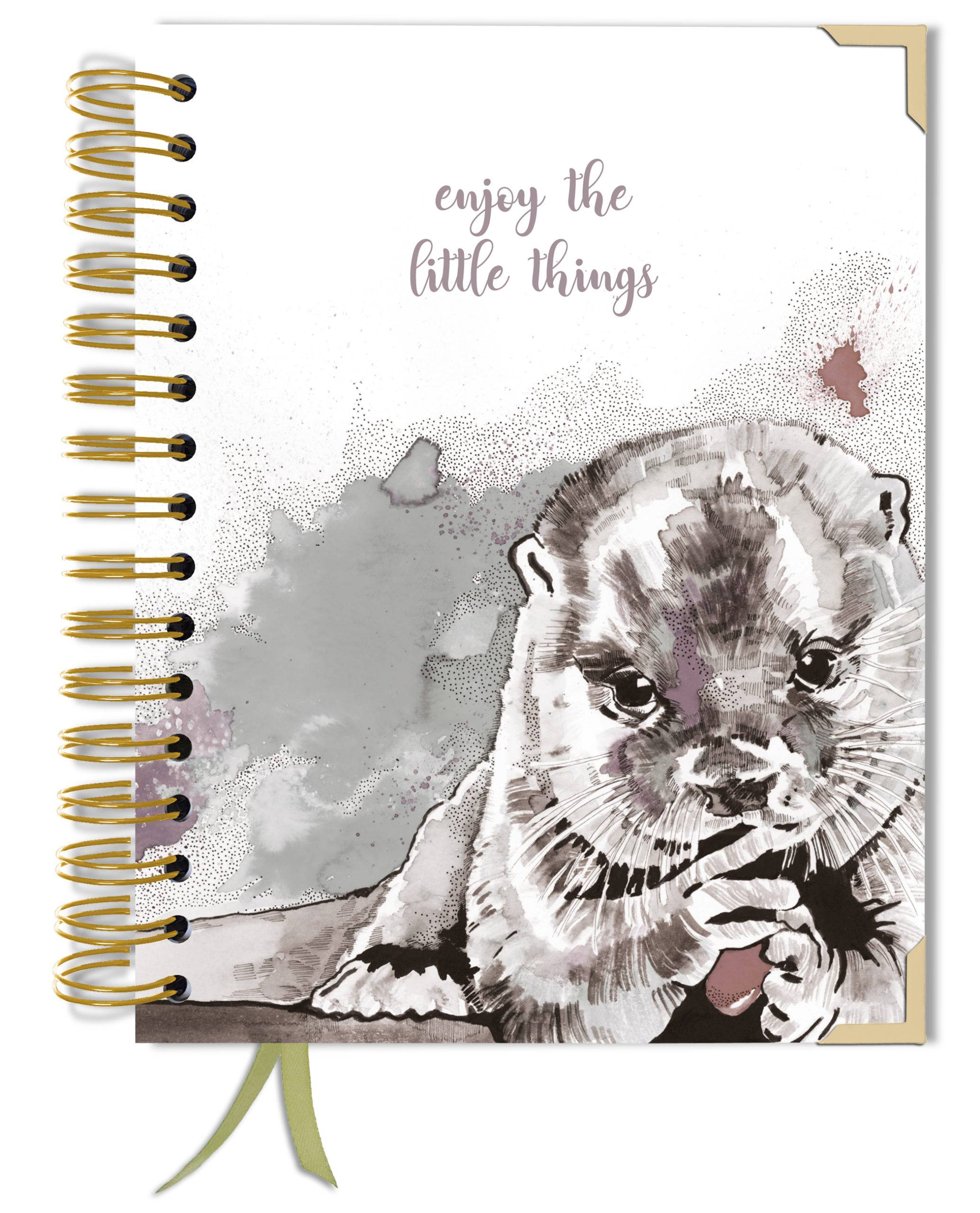 Kalendarz 2026 – otter mono planer kalendarz bullet journal