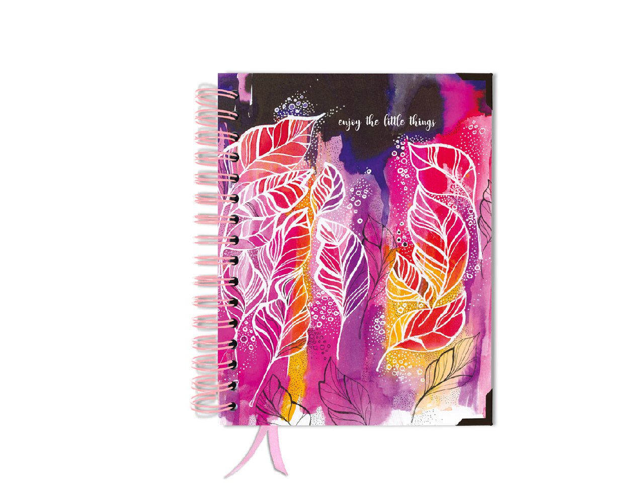 Planer / kalendarz 2027 – NIGHT FLOWER planer kalendarz personalizowany od dowolnego miesiąca BULLET JOURNAL