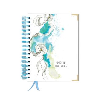 Bullet Journal – notesy w kropki – OBŁOK planer kalendarz personalizowany od dowolnego miesiąca BULLET JOURNAL