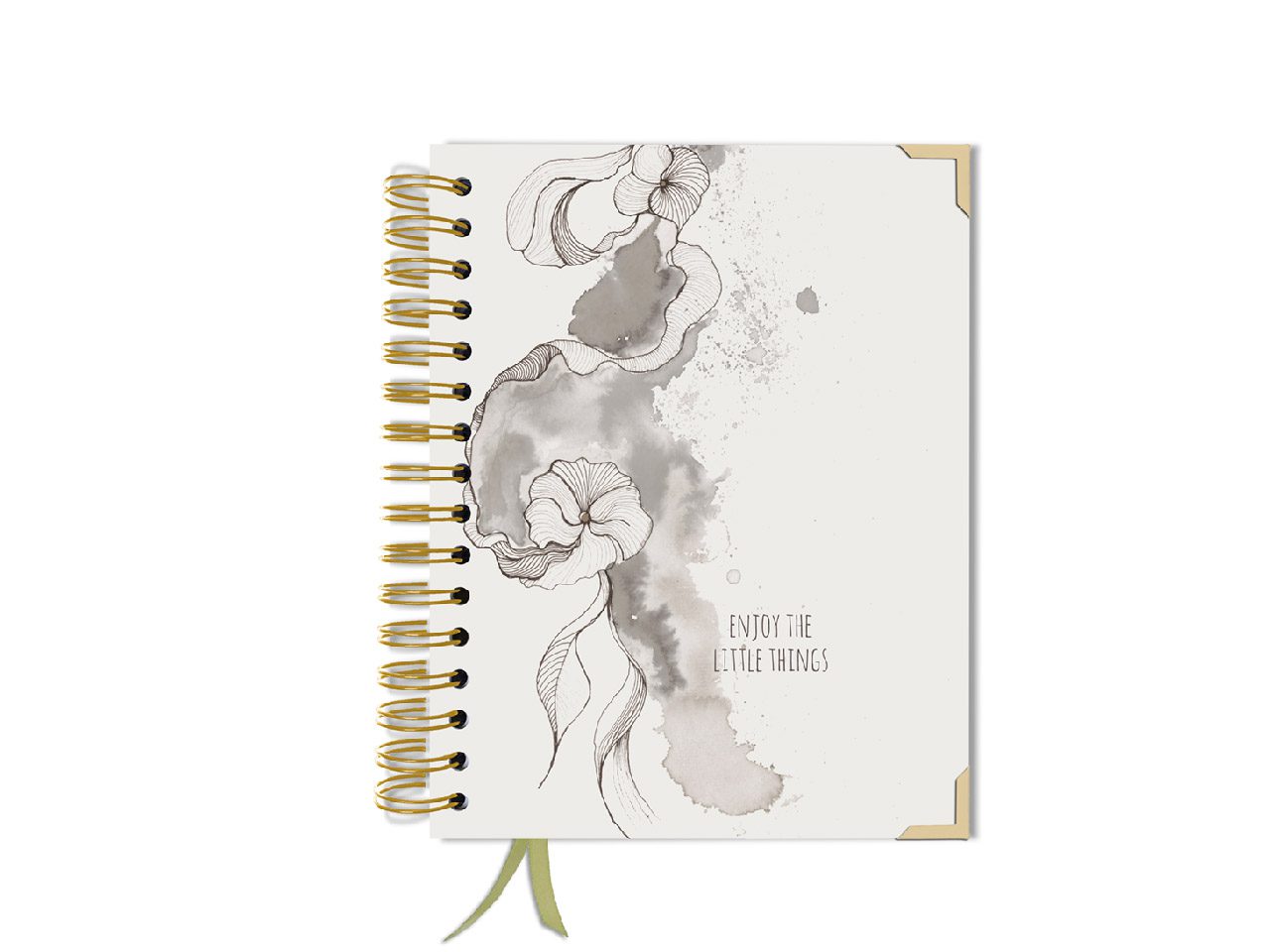 Bullet Journal – notesy w kropki – OBŁOK MONO planer kalendarz personalizowany od dowolnego miesiąca BULLET JOURNAL