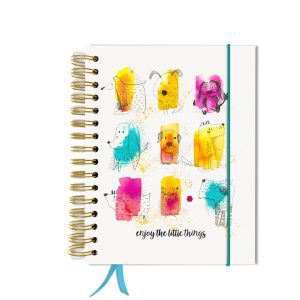 planer kalendarz personalizowany od dowolnego miesiąca BULLET JOURNAL