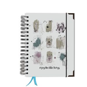 Bullet journal – pieski mono planer kalendarz bujo