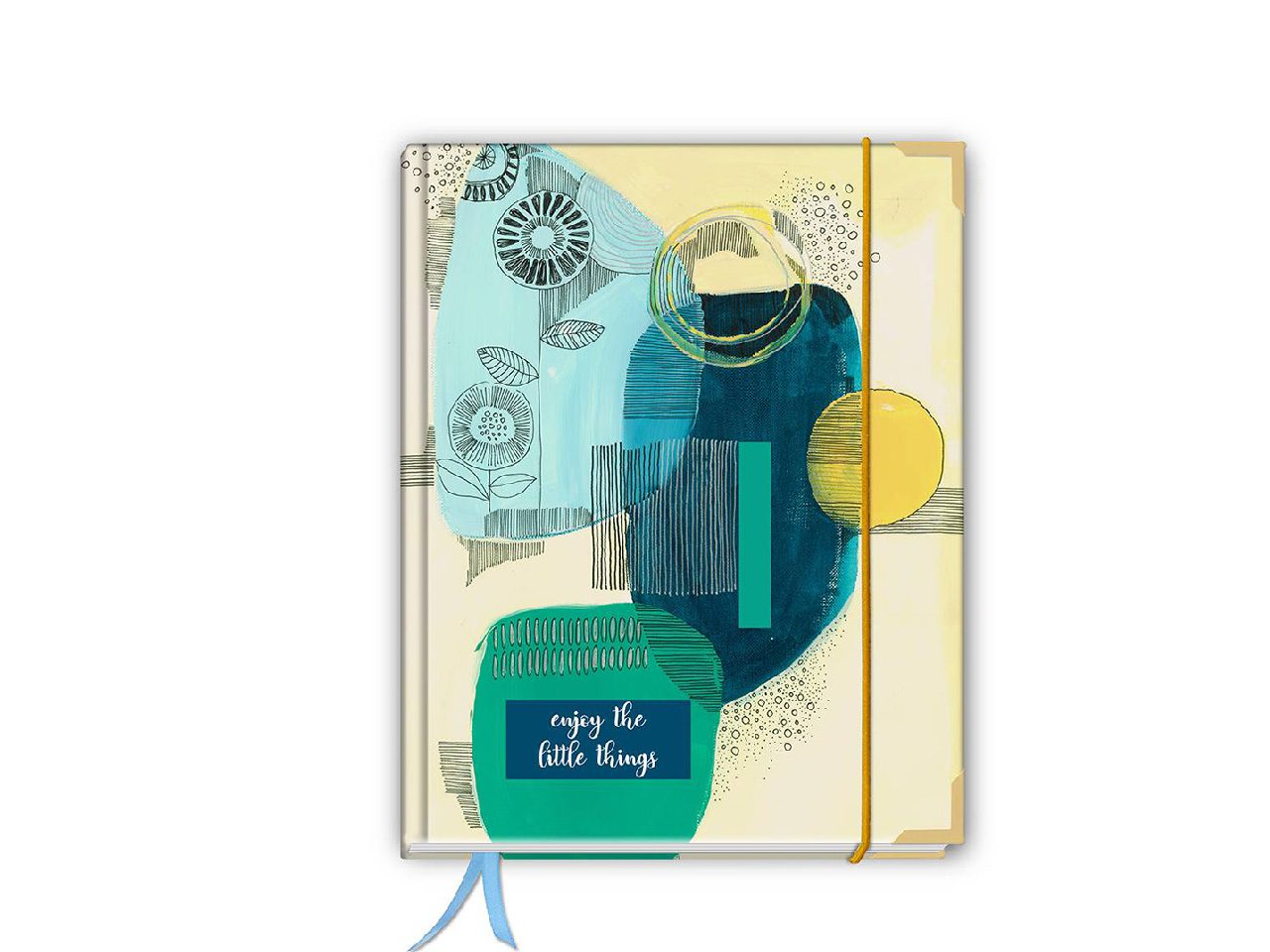 Planer / kalendarz 2026 szyty – SŁONECZNA kalendarz szyty książkowy