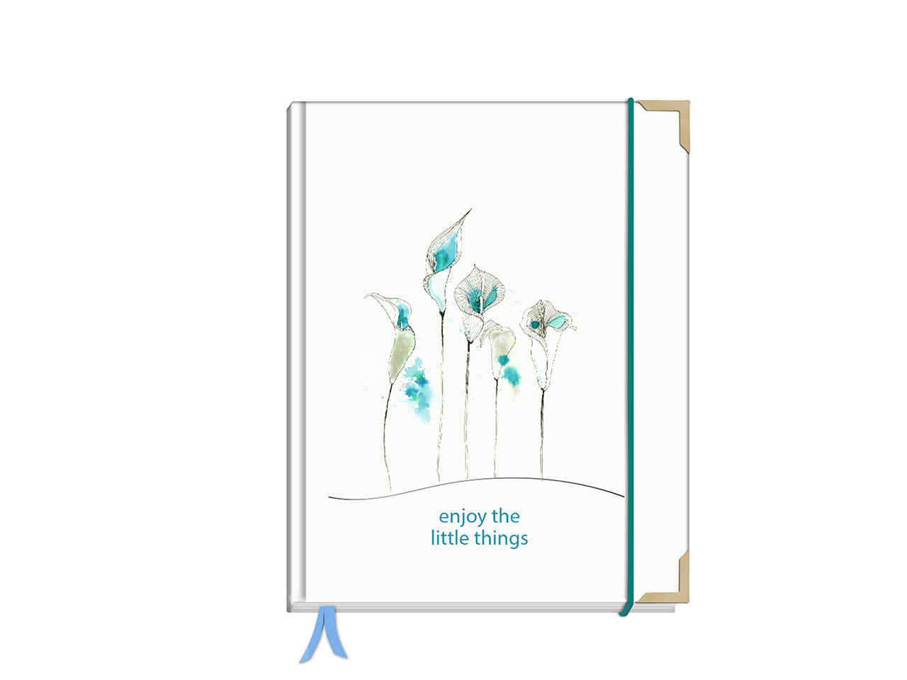 Bullet journal szyty – CALIA PLANER kalendarz szyty 2027 BULLET JOURNAL