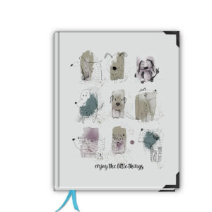 Bullet Journal A5+ szyty – 220 stron w kropki